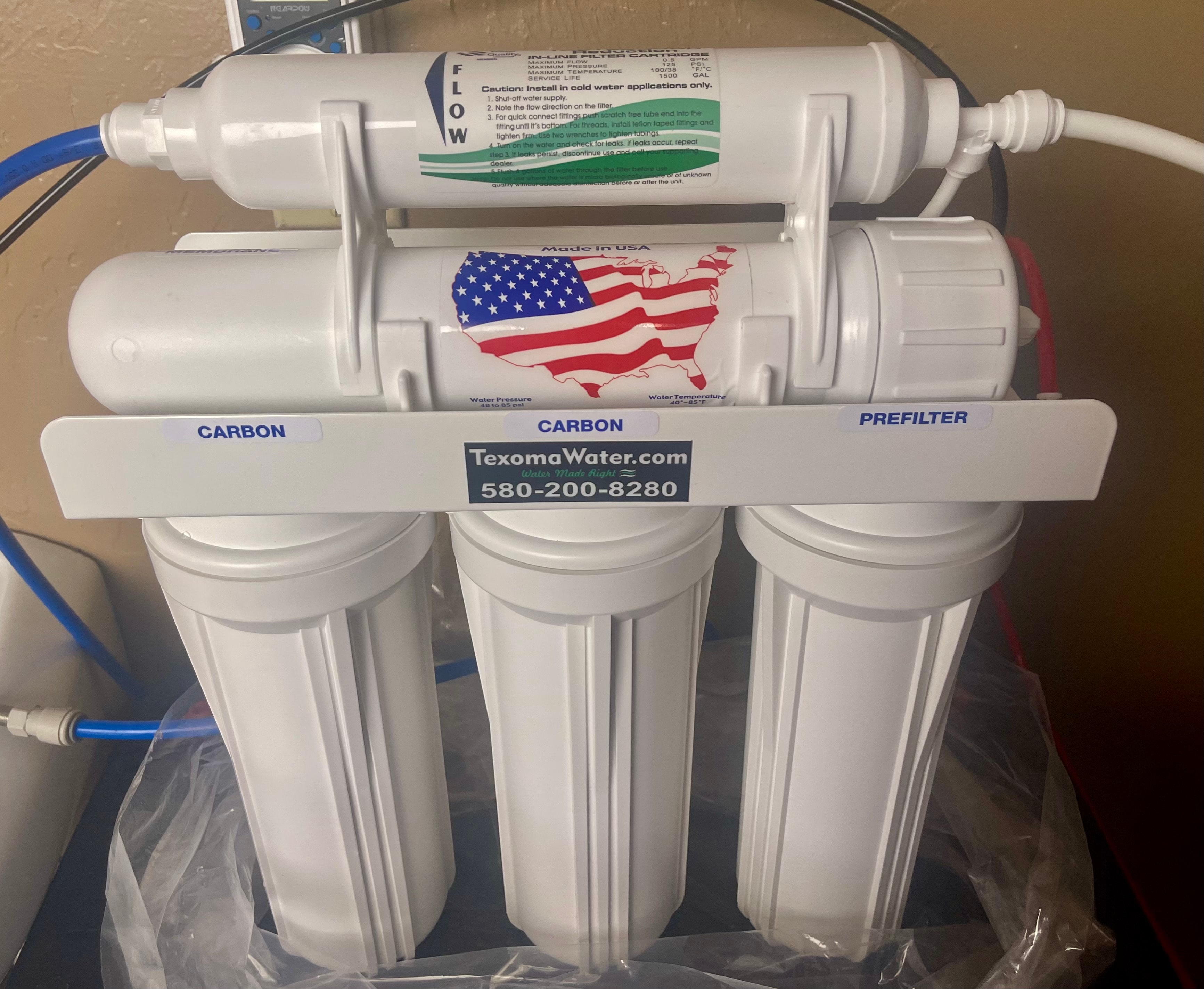 Reverse osmosis system — Pauls Valley, OK